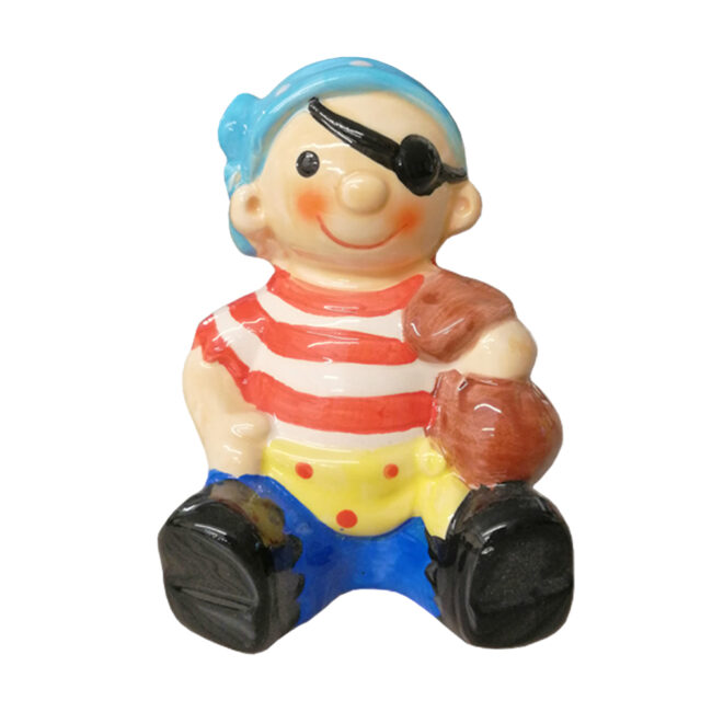 COINBANK PIRATE 11X7CM