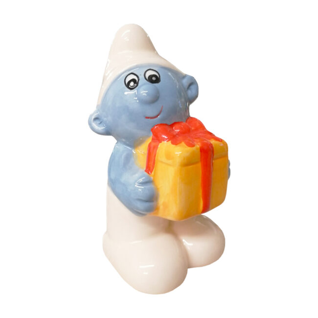 COINBANK SMURF 11X5CM