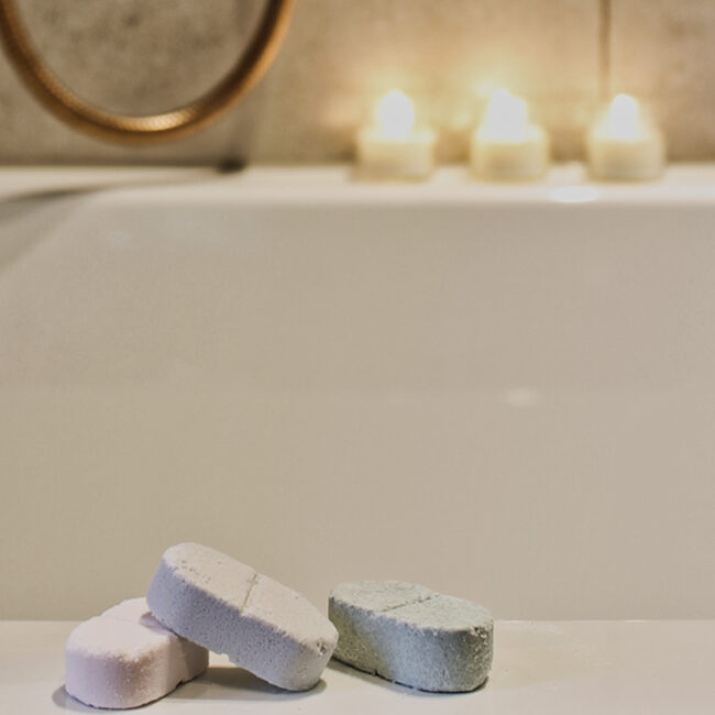 BATH BOMBS 'SIT BACK AND RELAX' AMBERS SECRET 6,5X13CM 16PCS - Image 3
