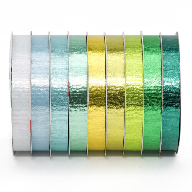 SATIN RIBBON STARMETAL RED 10MMX250M - Image 3