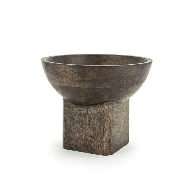 BOWL BORA MEDIUM BROWN 20X20X16CM