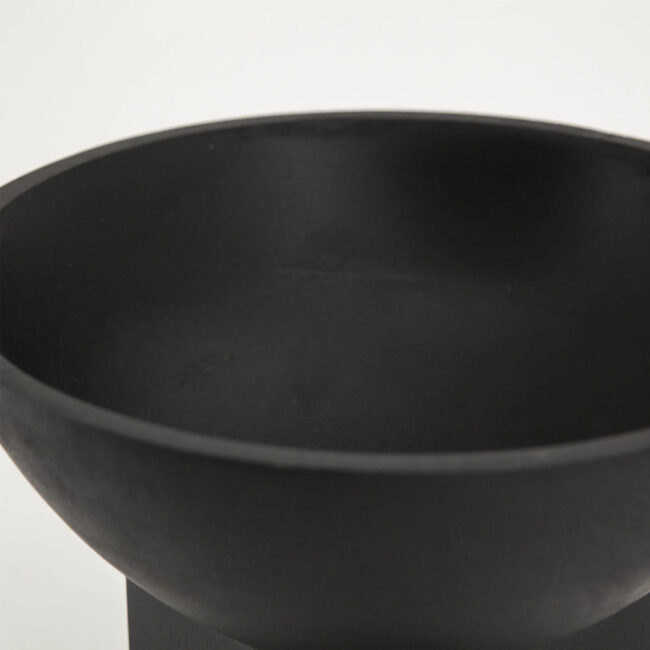 BOWL BORA MEDIUM BLACK 20X20X16CM - Image 5