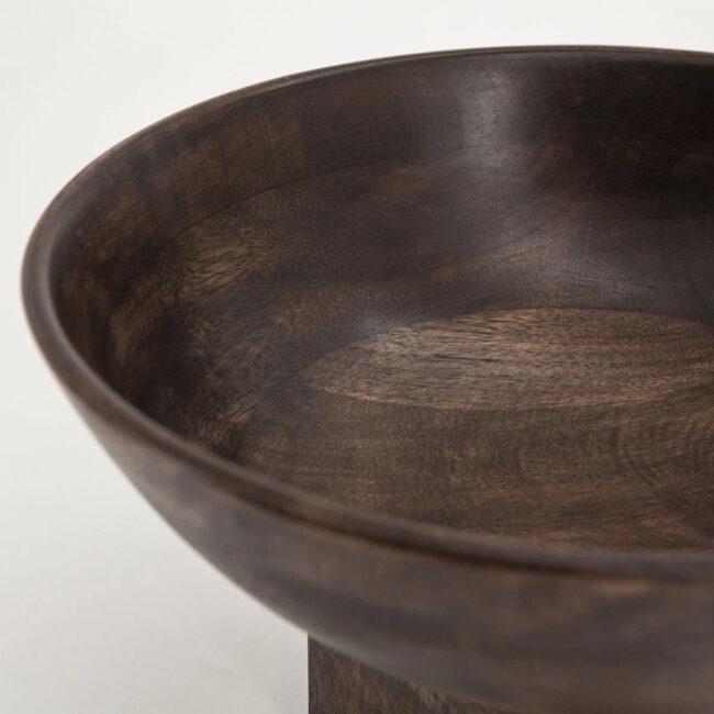 BOWL BORA LARGE BROWN 30X30X17CM - Image 2