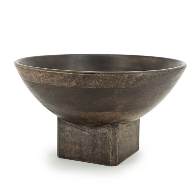 BOWL BORA LARGE BROWN 30X30X17CM