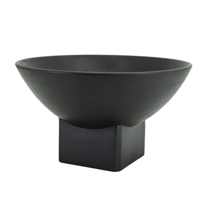 BOWL BORA LARGE BLACK 30X30X17CM
