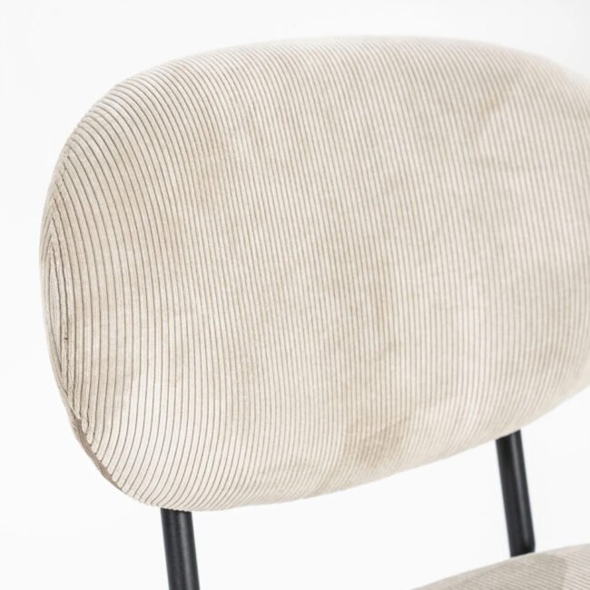 CHAIR COSMO BEIGE 50X62X80CM - Image 6