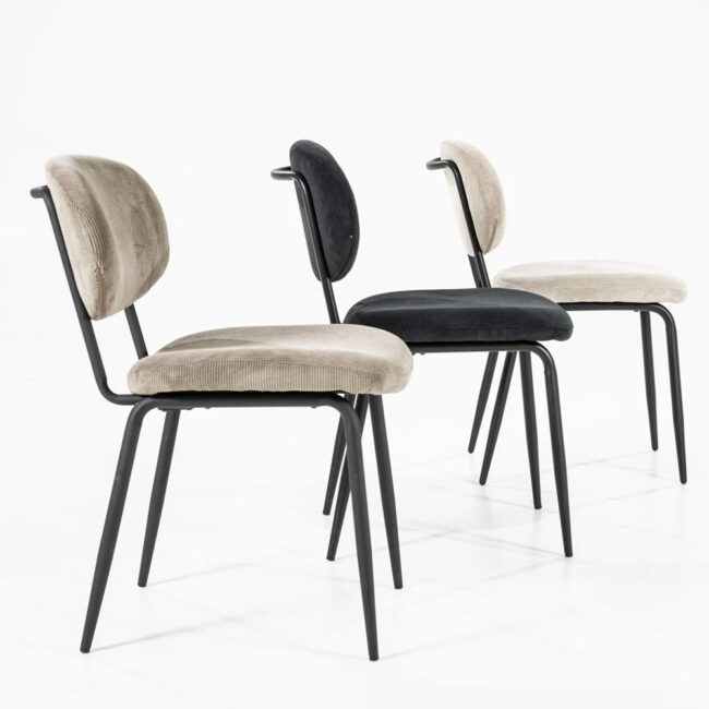 CHAIR COSMO BEIGE 50X62X80CM - Image 4