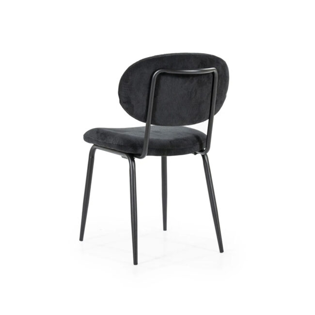 CHAIR COSMO BLACK 50X62X80CM - Image 3