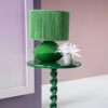 TABLE LAMP JIVE GREEN 29X29X38CM - Image 2