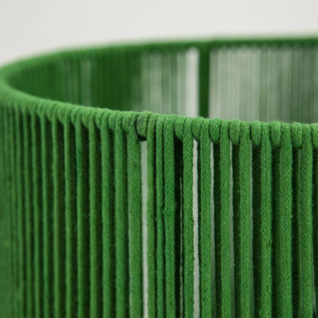 TABLE LAMP JIVE GREEN 29X29X38CM - Image 3