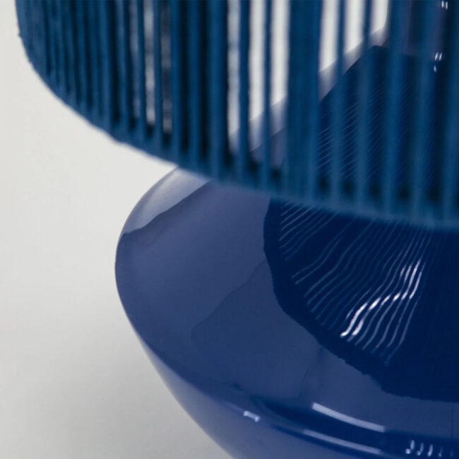 TABLE LAMP JIVE BLUE 29X29X38CM - Image 3