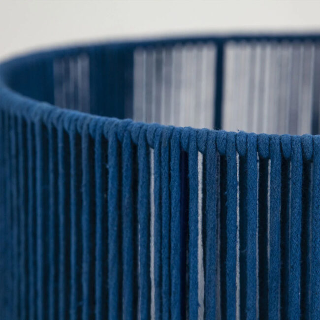 TABLE LAMP JIVE BLUE 29X29X38CM - Image 4