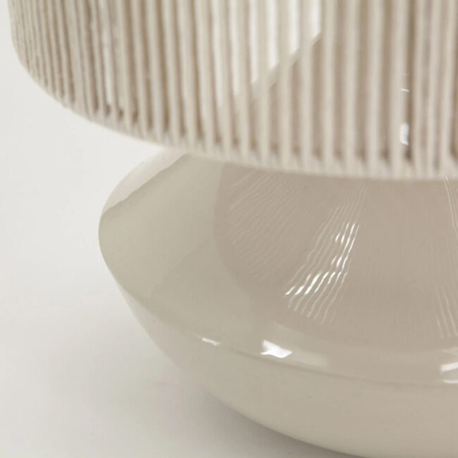 TABLE LAMP JIVE BEIGE 29X29X38CM - Image 4