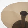 DINING TABLE BOOGIE BROWN 130X130X76CM - Image 3