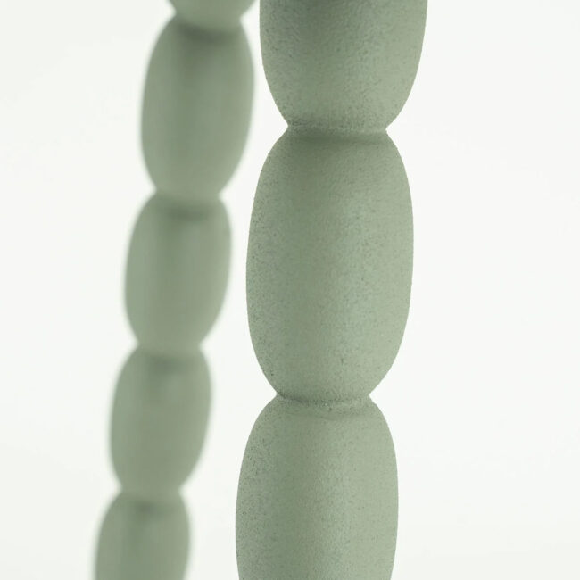 SIDE TABLE BEAN GREEN 36X48CM - Image 4