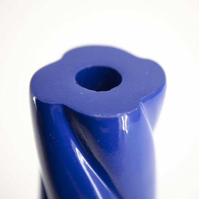 CANDLEHOLDER CHUPPA SMALL BLUE 9X9X16CM - Image 5