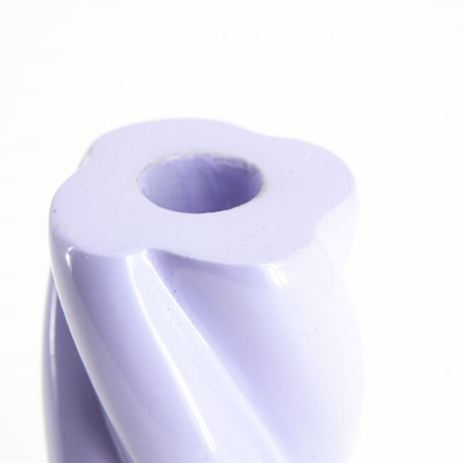 CANDLEHOLDER CHUPPA LARGE LILAC 10X10X21CM - Image 3