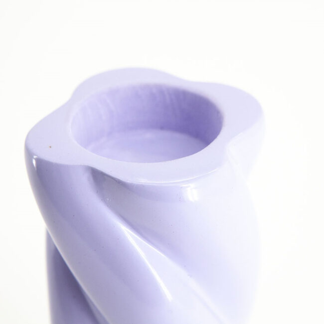 CANDLEHOLDER CHUPPA LARGE LILAC 10X10X21CM - Image 4