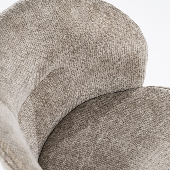 CHAIR RILEY TAUPE AURORA 53X60X80CM - Image 5