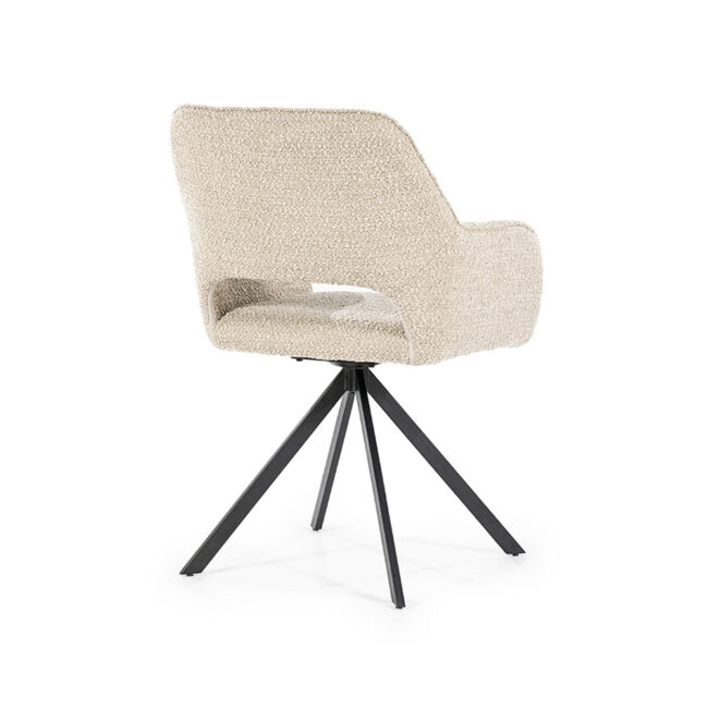 CHAIR FABIO SAND SPARK 56X58X86CM - Image 3