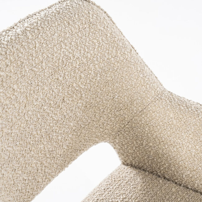CHAIR FABIO SAND SPARK 56X58X86CM - Image 5