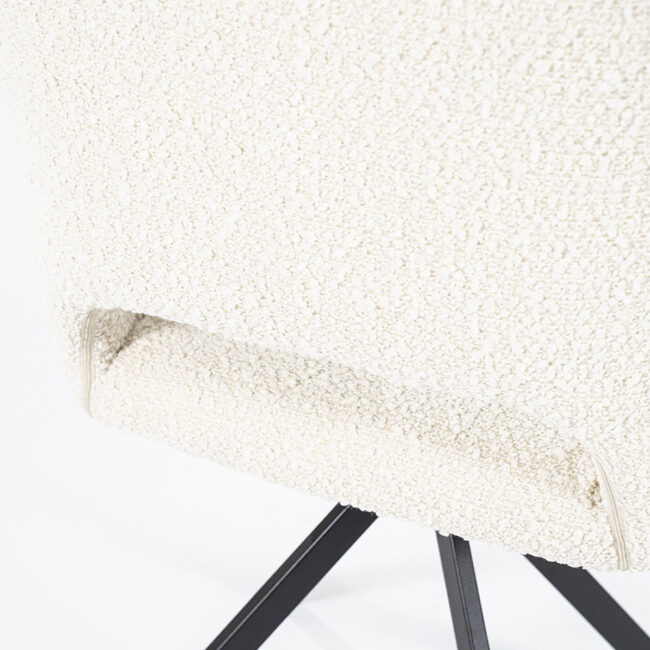 CHAIR FABIO BEIGE SPARK 56X58X86CM - Image 3