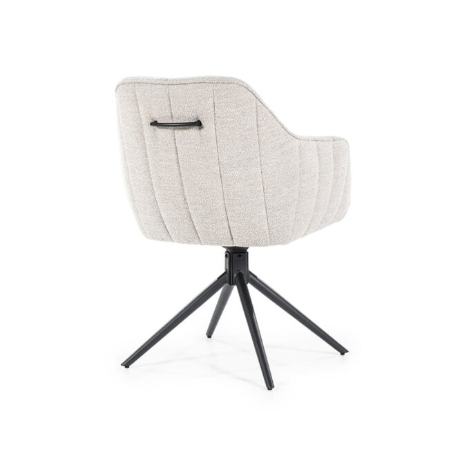 CHAIR JEFF TAUPE BOGDA 60X64X85CM - Image 3