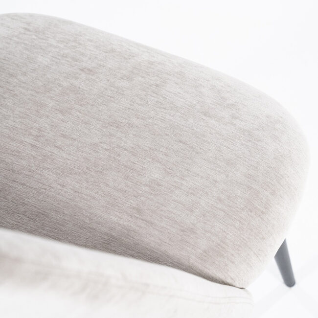 CHAIR ESMEE BEIGE MELLOW 53X58X81CM - Image 4