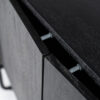 WALLCABINET JAMES BLACK 190X47X210CM - Image 4