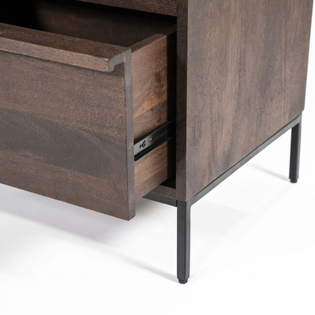 TV CABINET JIMMY 2 DOORS 2 DRAWERS 180X40X61CM - Image 3