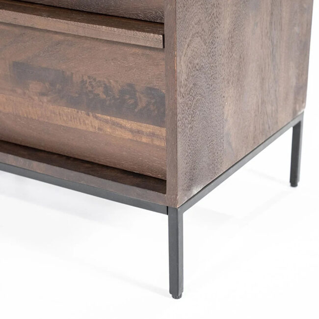 CABINET JIMMY BROWN 90X40X180CM - Image 5