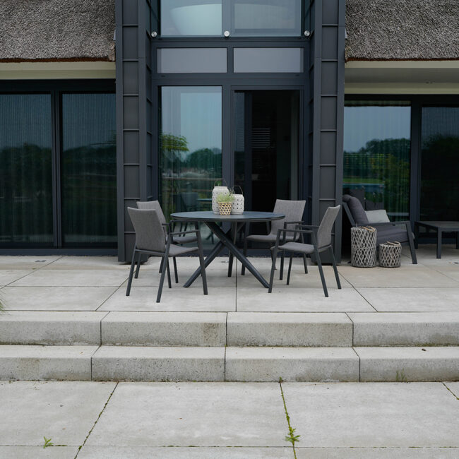 FARDAU NEGRO STACKING CHAIR 55.5X60X83CM - Image 3