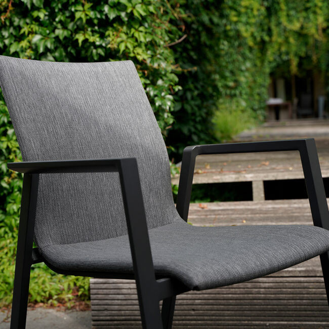 FARDAU NEGRO STACKING CHAIR 55.5X60X83CM - Image 5
