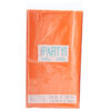 PLASTIC TABLECOVER RECTANGLE ORANGE 137X274CM