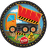 PAPER PLATES CONSTRUCTION 23CM 8PCS