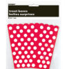 TREAT BOXES DOTS RUBY RED 10X6X14CM