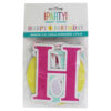 BANNER 1ST BIRTHDAY LETTER PINK DOTS 1.82M - Image 2