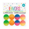 BOUNCE BALLS TWO TONE 32.5MM 8PCS
