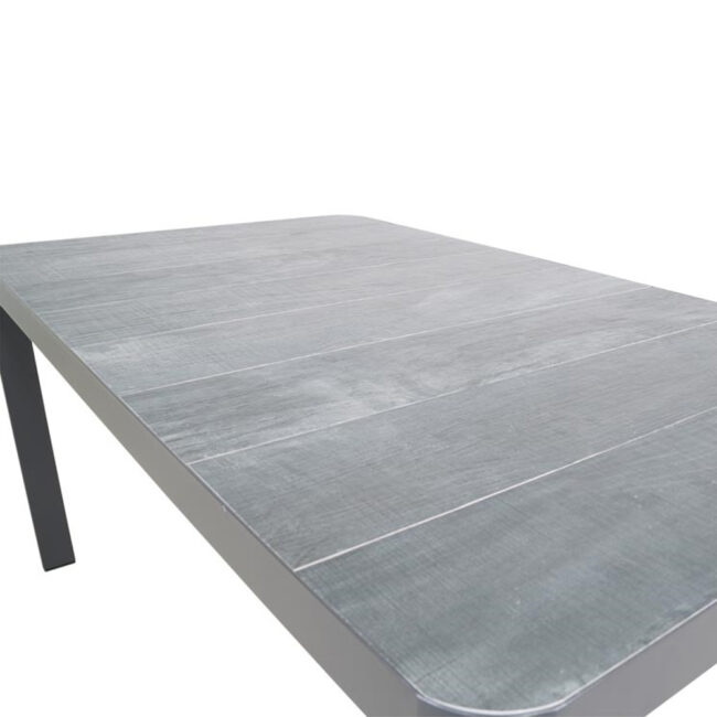 CASTILLA NEGRO 2.0 TABLE MAT ANTHRACITE 160X90X74CM - Image 3
