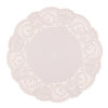 DOILIES ROUND WHITE 19CM