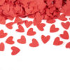 POPPER CONFETTI CANNON PAPER HEARTS RED 60CM - Image 2