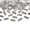 POPPER CONFETTI CANNON FOIL SILVER 40CM - Image 2
