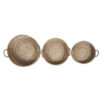 SET OF 3 TRAY RATTAN NATURAL 38X11CM - Image 2