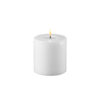 LED CANDLE WHITE 10X10CM