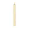LED DINNER CANDLE CREAM 2.2X24CM 2PCS