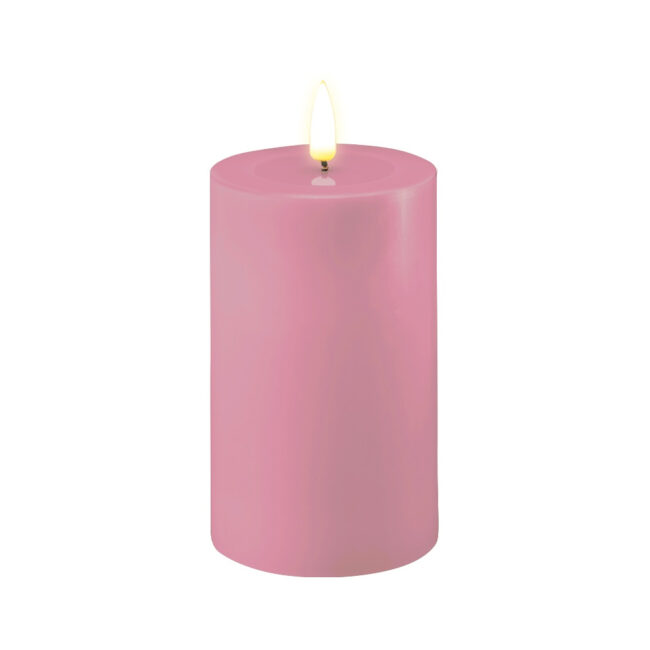 LED CANDLE LAVENDEL 7.5X12.5CM