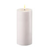 OUTDOOR LED CANDLE WHITE 7.5X15CM