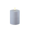 OUTDOOR LED CANDLE DUST BLUE 7.5X10CM
