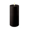 OUTDOOR LED CANDLE BLACK 7.5X15CM