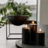 OUTDOOR LED CANDLE BLACK 7.5X12.5CM - Image 2